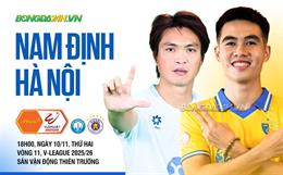 Highlights Nam Định vs Hà Nội: Tuyệt phẩm của Xuân Mạnh (Vòng 11 LPBank V.League 1-2025/26)