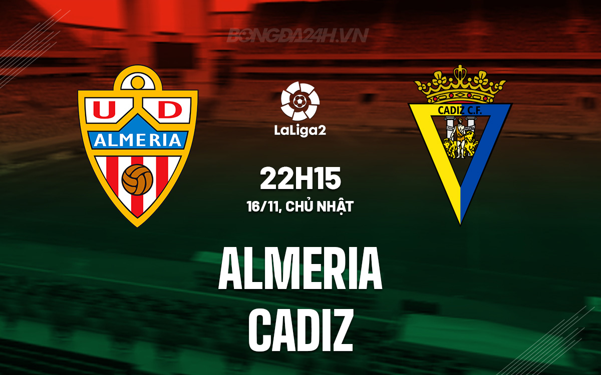 Almeria vs Cadiz Almeria vs Cadiz