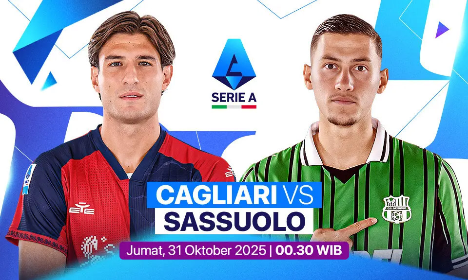 Lịch thi đấu bóng đá hôm nay 30/10: Trực tiếp Cagliari vs Sassuolo, Pisa vs Lazio - Ảnh 1. Lịch thi đấu bóng đá hôm nay 30/10: Trực tiếp Cagliari vs Sassuolo, Pisa vs Lazio - Ảnh 1.